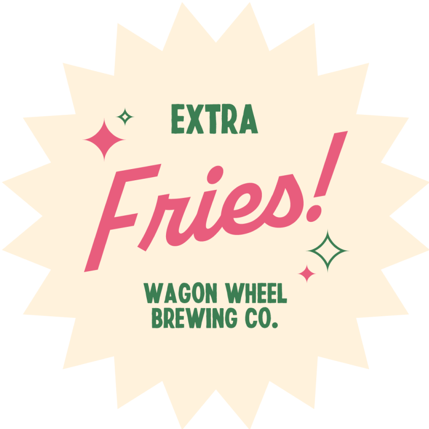 Wagon Wheel sticker